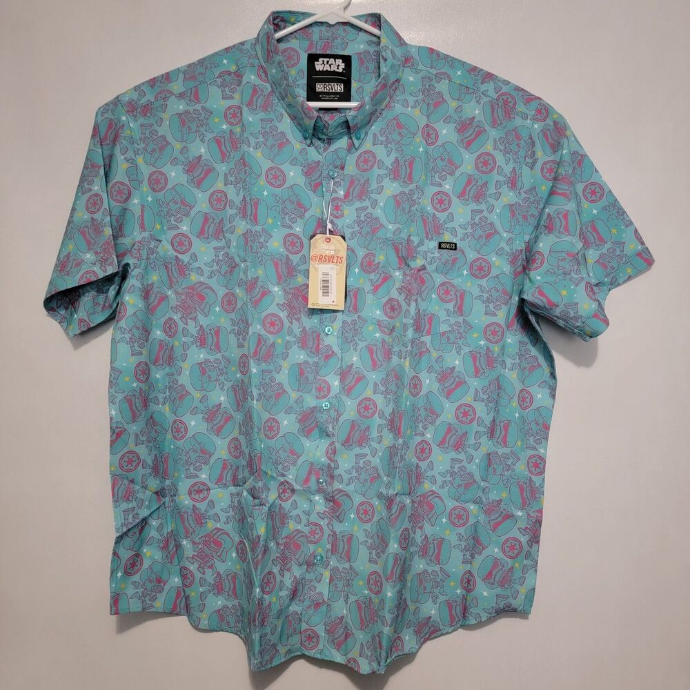 RSVLTS Mens 3XL Star Wars “City Connect Army” SDCC Exclusive NWT